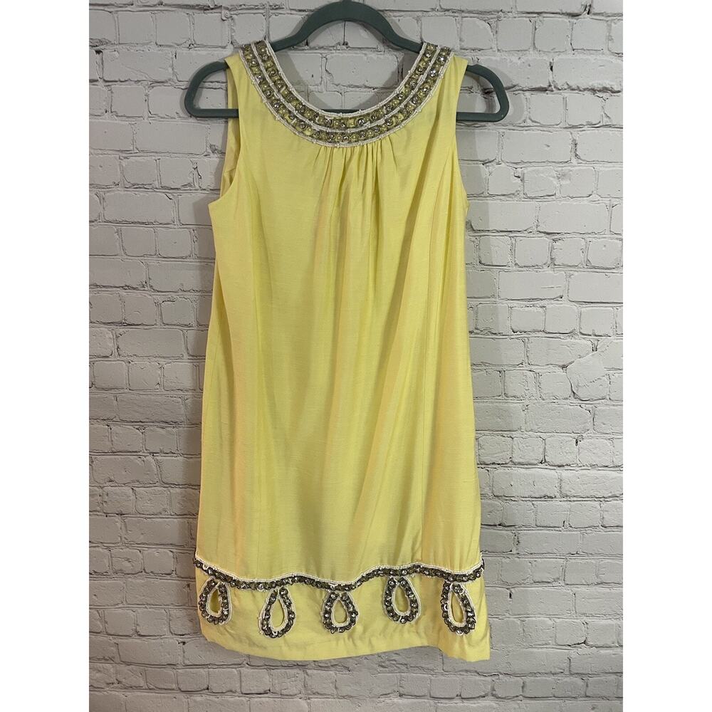 Lilly Pulitzer Diamond Jubilee ELIAS Beaded Jeweled Dress, Size 4, $458.00